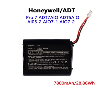 Новый аккумулятор для Honeywell ADT Command Smart Security Panel ADT7AIO ADT5AIO Pro 7 AI05-2 AIO7-1 AIO7-2 300-10186, 3,7 в 7800 мАч.