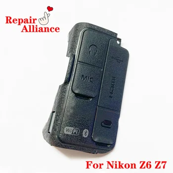 Новый оригинальный USB-чехол, микрофон для наушников, интерфейсный терминал, совместимый с HDMI, резиновый чехол, Запасные части для фотоаппарата Nikon Z6 Z7