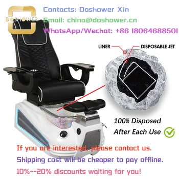 Одноразовый струйный вкладыш для спа-педикюрного кресла Jet Air для педикюрного кресла 100% Производство одноразовых форсунок