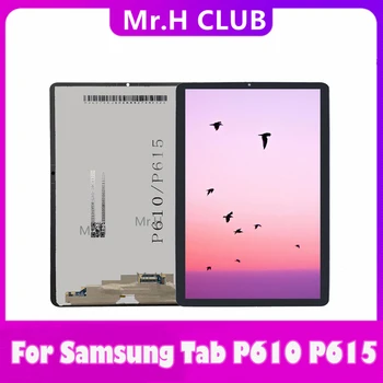 Оригинал Для Samsung Galaxy Tab S6 Lite 10.4 P610 P615 P615N P617 P613 P619 ЖК-дисплей В Сборе Замена Дигитайзера Сенсорного Экрана