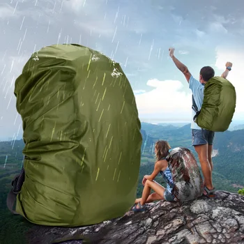 Открытый рюкзак, дождевик, альпинистская сумка, школьная сумка, дождевик, водонепроницаемый чехол, 35-80 литров