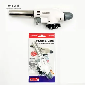 Пистолет-распылитель для барбекю на открытом воздухе Сварочный пистолет Пламенный пистолет карточного типа Головка пистолета-распылителя для барбекю Удобная насадка для распылителя для выпечки
