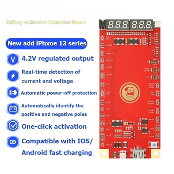Плата Активации аккумулятора MECHANIC BA33 для iPhone 5-13 Pro Max Samsung Xiaomi HUAWEI Печатная Плата Тестер Зарядки Шнур Питания