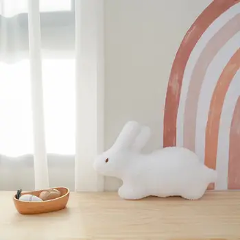 Плюшевый комфортный маленький кролик, милая детская игрушка, реквизит для фотосъемки Little Rabbit Baby Doll