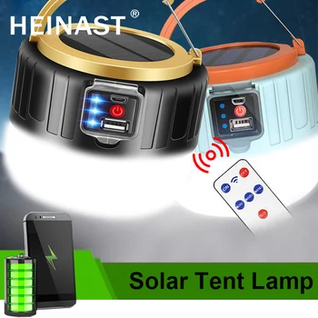 Портативная лампа на солнечной батарее, перезаряжаемая через USB аварийная горелка, блок питания, Функциональная лампа для кемпинга на открытом воздухе, лампа для охотничьей палатки