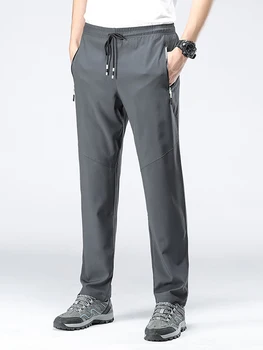 Походные штаны, мужские быстросохнущие брюки, Мужские Женские Свободные штурмовые брюки с четырех сторон, летняя тонкая спортивная непромокаемая одежда