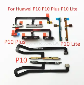 Применимо К для Huawei P10 P10plus P10 Lite клавиша включения/выключения питания кнопка отключения звука кнопка регулировки громкости ленточный гибкий кабель запасные части