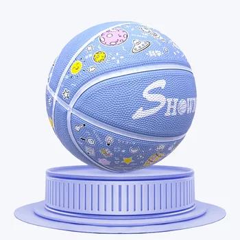 Профессиональный баскетбольный мяч для детей и взрослых для соревнований на открытом воздухе, Износостойкий баскетбольный мяч из полиуретана с высокой эластичностью