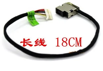 Разъем питания постоянного тока с кабелем для ноутбука HP 250 G6 255 G6, гибкий кабель для зарядки постоянного тока 15-BS BW 18 см