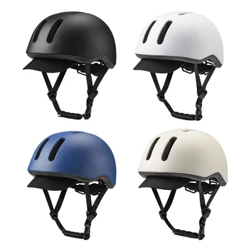 Регулируемый велосипедный шлем с дышащим встроенным солнцезащитным козырьком Для взрослых Мужчин и женщин, велосипедный шлем для велосипеда, защитный шлем для электрического скутера