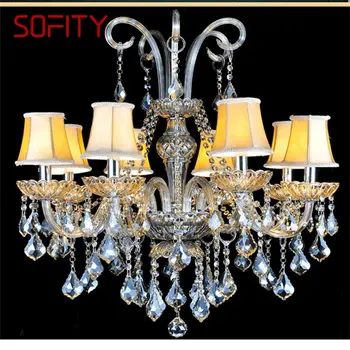Роскошная люстра SOFITY, современное светодиодное освещение, Креативные декоративные приспособления для дома, гостиной, столовой, спальни