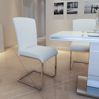 Роскошные Современные обеденные стулья Дизайнерский стол Минималистичные Белые обеденные стулья для Геймеров Офисная вечеринка Салон мебели для балкона Stuhl XY50DC