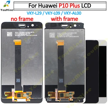 Сенсорный экран для Huawei P10 PLUS ЖК-дисплей, дигитайзер, сенсорная стеклянная панель в сборе с кнопкой Home для huawei p10 plus lcd