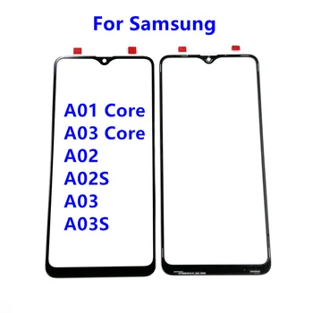Сенсорный Экран Для Samsung Galaxy A01 Core A03 Core A02 A02S A03 A03S ЖК-дисплей Внешний Передний Стеклянный Объектив Для Ремонта Телефона