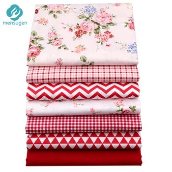 Ситец ткань на метр для платья одежда стежка тканей для пэчворка лист постельные принадлежности подушки одеяло швейная ткань