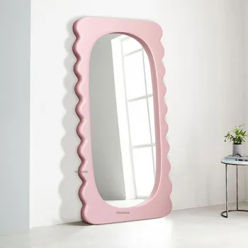 Скандинавские минималистичные Декоративные зеркала Alien Creative Designer Landing Зеркало для гостиной Товары для дома Ins Туалетное зеркало