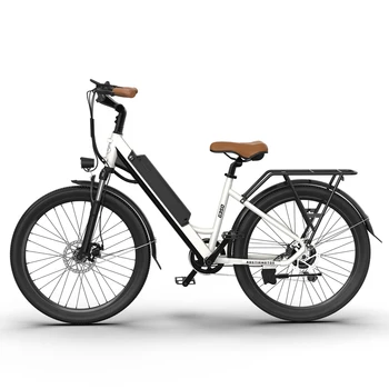 Склад в США и ЕС Новый электрический велосипед Aostirmotor 26 дюймов 350 Вт со Съемной Литиевой Батареей и аккумулятором 36v 10ah