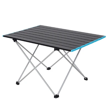 Складной стол для барбекю на открытом воздухе Портативный Сверхлегкий алюминиевый сплав Складной стол для пикника Стол для барбекю Стол для барбекю на открытом воздухе