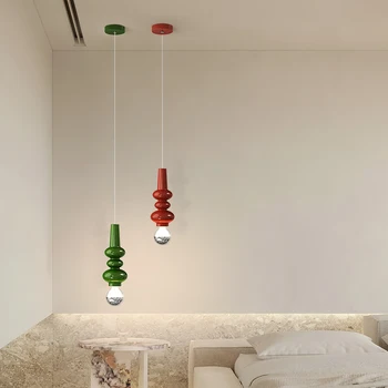 Современная креативная маленькая люстра для гостиной, столовой, спальни, кабинета, внутреннего подвесного освещения, ламп для домашнего декора с регулируемой яркостью
