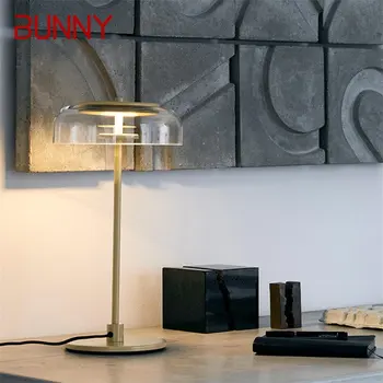 Современный дизайн настольной светодиодной лампы BUNNY, Простой настольный светильник, домашний декор для фойе, гостиной, офиса, спальни