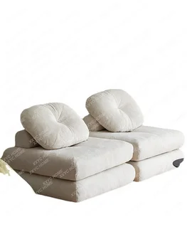 Современный креативный диван-татами В простом стиле Для маленькой квартиры, гостиной, Маленького дивана, тканевого дивана из тофу