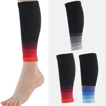 Спортивные компрессионные рукава для икр, поддерживающие компрессионные носки для икроножных мышц.ИСПОЛЬЗОВАНИЕ: Обезболивание, Бег, Работа, Путешествия