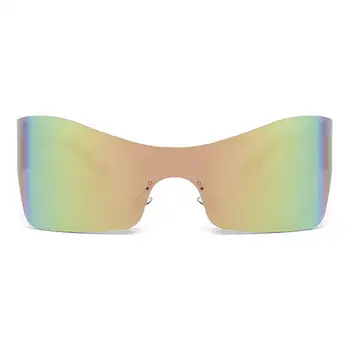 Стильные солнцезащитные очки контрастного цвета для женщин и мужчин, Солнцезащитные очки для женщин и мужчин, прочные солнцезащитные очки с защитой от ультрафиолета