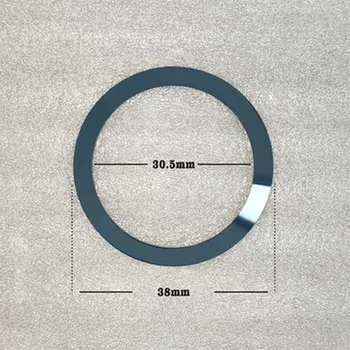 Стильный керамический безель без дополнительных символов Внешний диаметр 38 мм, внутренний диаметр 30,5 мм для 40-миллиметрового корпуса часов