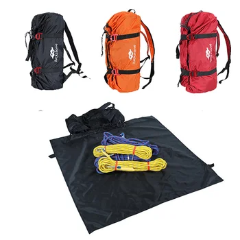 Сумка для скалолазания, веревка, сумка для переноски на шнуре, походный рюкзак, складной портативный водонепроницаемый рюкзак, коврик для пола