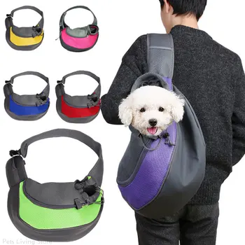 Сумка-переноска для щенков; сумка-слинг на одно плечо; переносная сумка для путешествий на открытом воздухе; сумка-чехол для щенков и котенков.