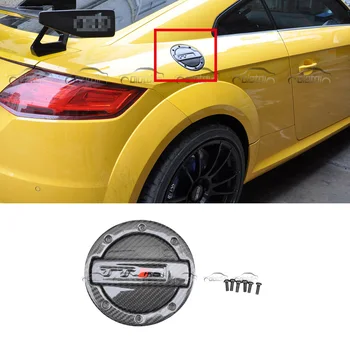 Сухая модификация крышки топливного бака для масла и газа Снаружи автомобиля из углеродного волокна для автотюнинга Audi TT TTS TTRS MK3 2015-2021