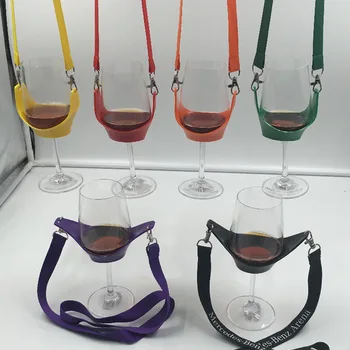 Съемный ремешок для набора бокалов для вина Держатель бокала для вина для путешествий Домашний декор