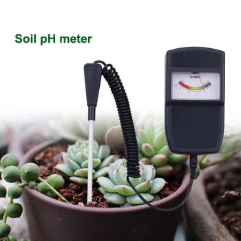 Тестер кислотности почвы и PH Портативный измеритель PH почвы на садовом газоне, измеритель влажности указательного типа, тестер влажности, Гигрометры, измеритель уровня PH
