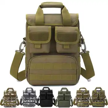 Уличная тактическая сумка формата А4, школьная сумка для пригородных поездок, армейская камуфляжная сумка-мессенджер, мужская сумка для инструментов
