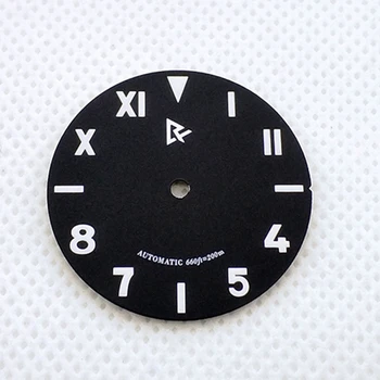 Универсальный сменный циферблат наручных часов диаметром 28,5 мм для SKX007/009/SKAX131/135, Ремонтная деталь