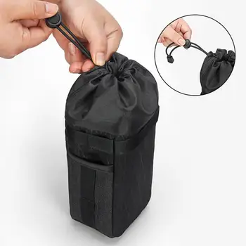 Устойчивый к разрыву Полезный эластичный боковой карман, сумка для велосипедного чайника, 3-слойная ткань для активного отдыха