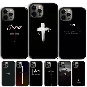 Христианский Иисус Боги Любят Чехол Для Телефона iPhone 14 12 13 mini 5 6S 7 8 PLUS X XS XR 11 PRO MAX SE 2020 Samsung S21 Cover Funda