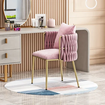Чехлы для стульев в скандинавском стиле для гостиной с откидной спинкой, Эластичные стулья для отдыха, современная мебель для дома Sillas Nordicas середины века