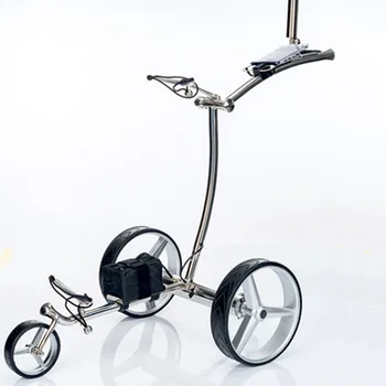 Электрический гольф-кар с дистанционным управлением, трехколесный велосипед, чартерный автомобиль, тележка для гольфа с дистанционным управлением